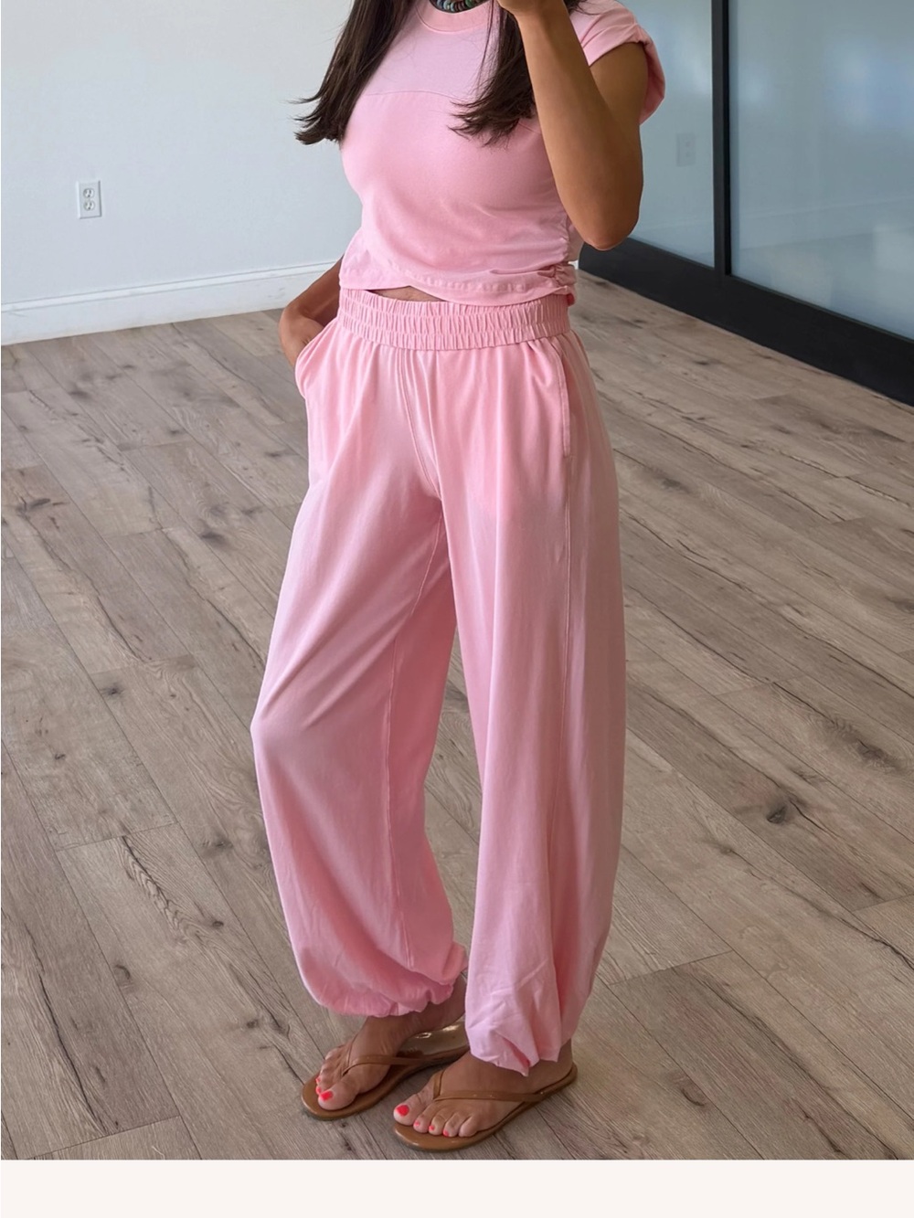 Women's Pink Lounge Set